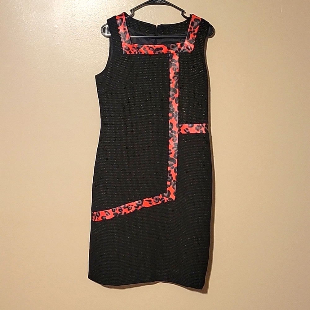 Ashro‎ Midi Sleeveless Dress Black Womens Size 8